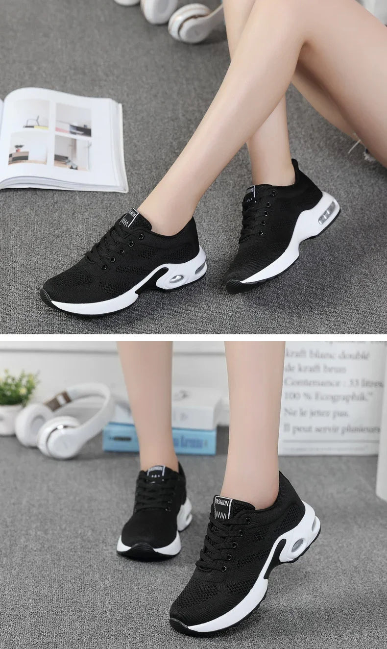 Orthopedic Sneakers Women Breathable Casual Shoes Outdoor Light Weight Casual Shoes Walking Platform Ladies Sneakers 2025