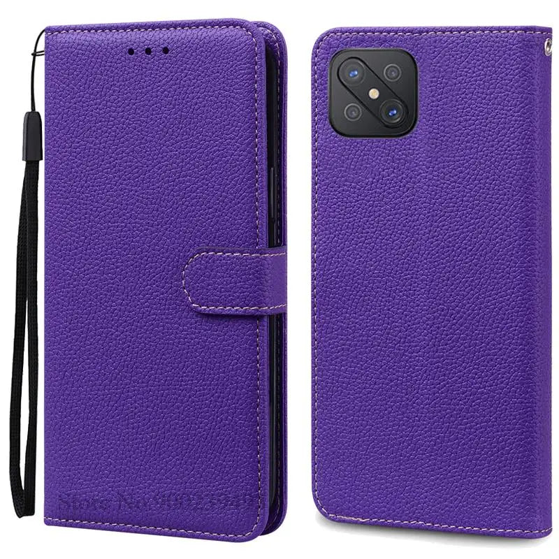 For OPPO Reno4 Z 5G Case Reno4Z Wallet Leather Flip Phone Case For OPPO Reno 4 Z 5G Cases Candy fundas Reno 4Z 5G Coque Shell