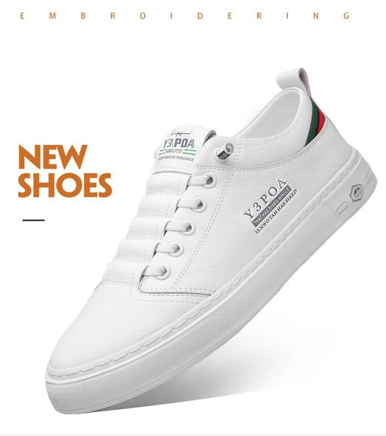 Luxury Men's Casual Shoes 2025 New High Quality Leather Shoes for Men Fashion Comfortable Sports Shoe Outdoor Men's Tennis Shoes