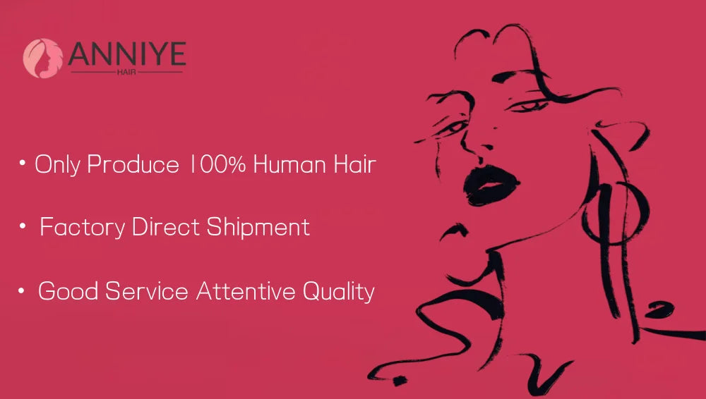 Raw Indian Straight 3 Bundles With 4x4 HD Lace Closure Frontal Human Hair Double Weft Natural Color Hair For Black Women ANNIYE