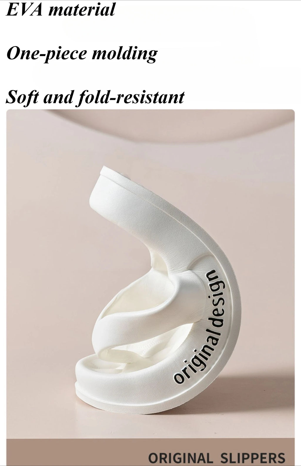 Supersoft Thick Sole EVA Unisex Flip Flops Home Non-slip Light Slides Outdoor Versatile Beach Flat Sandals for Couples Sandalias