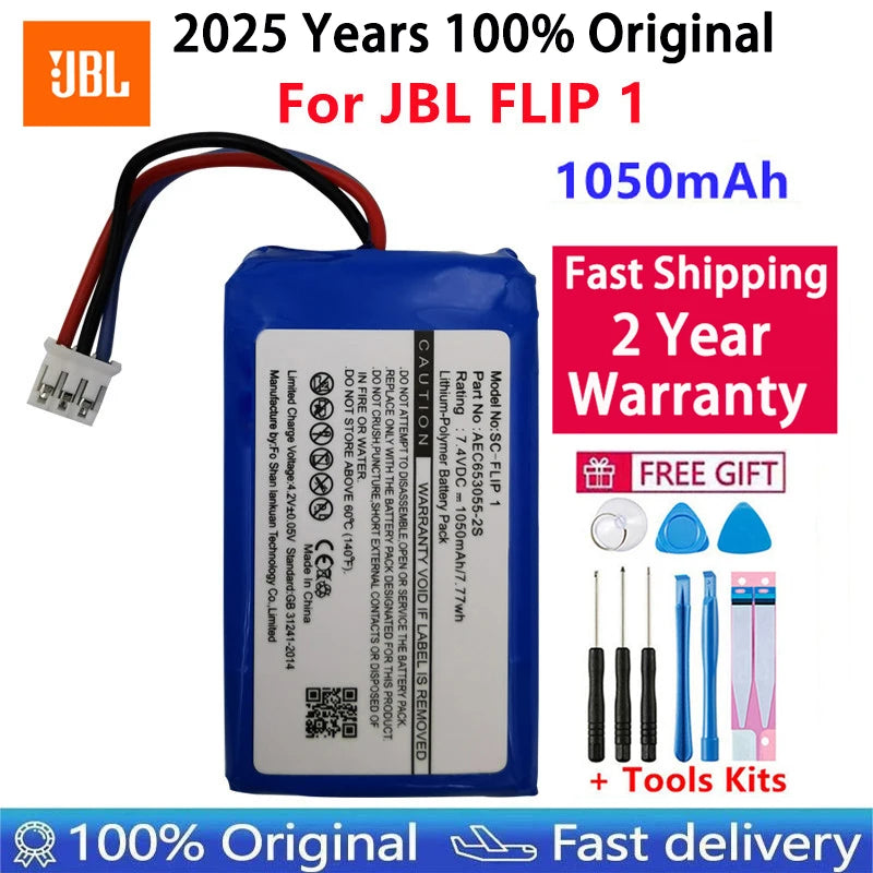 2025 Years Replacement Original Speaker Battery For JBL Link 10 20 G03 Clip Charge Boombox Flip Pulse Xtreme 1 2 3 4 5 6 Bateria