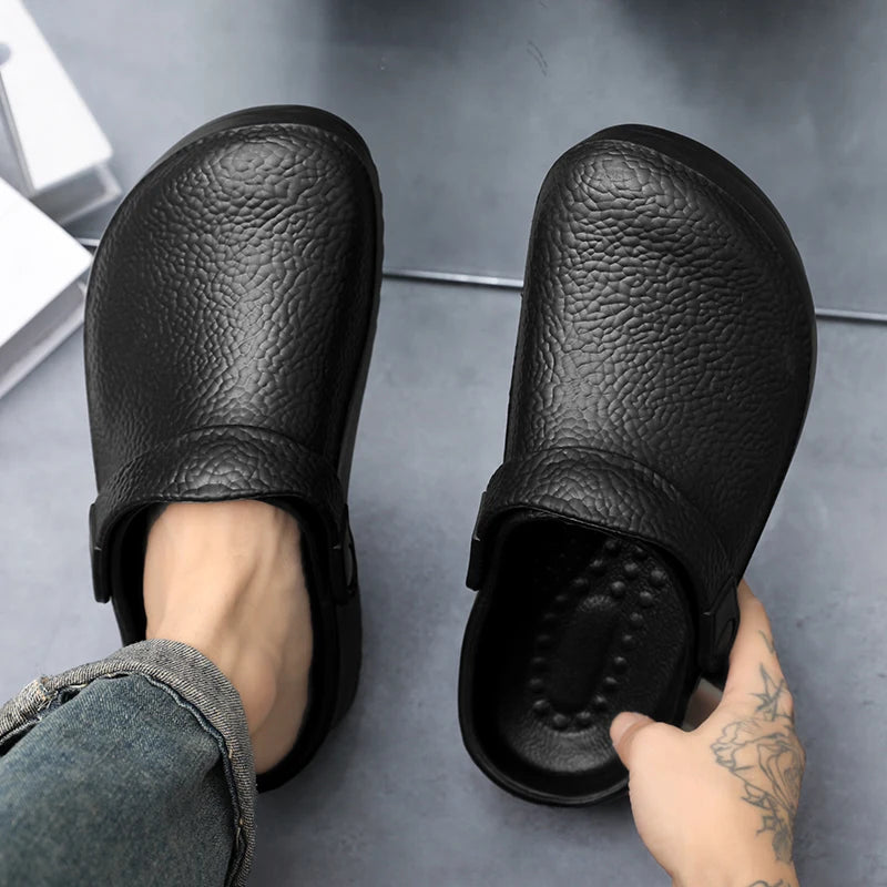 Unisex EVA Clog Women Sandals- Slip-Resistant, Lightweight Work Shoes for Chefs, Nurses, Kitchen Use