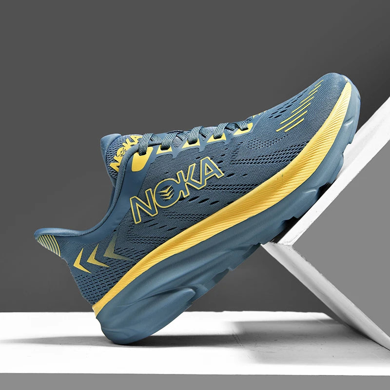 New Casual Sneakers Marathon Air Cushion Men Sports Running Shoes Breathable Lightweight Comfortable Athletic Nonskid- Sneakers*