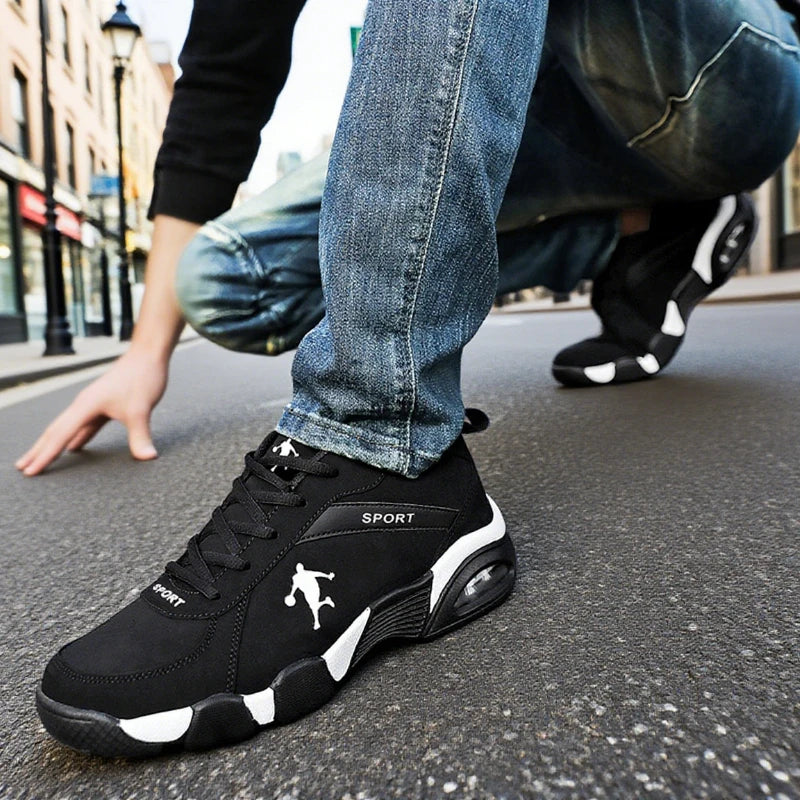 Anti Slip Men's Shoes Comfortable Waterproof Breathable Lightweight Running Shoes Outdoor Basketball Men's Sneakers Hot Selling