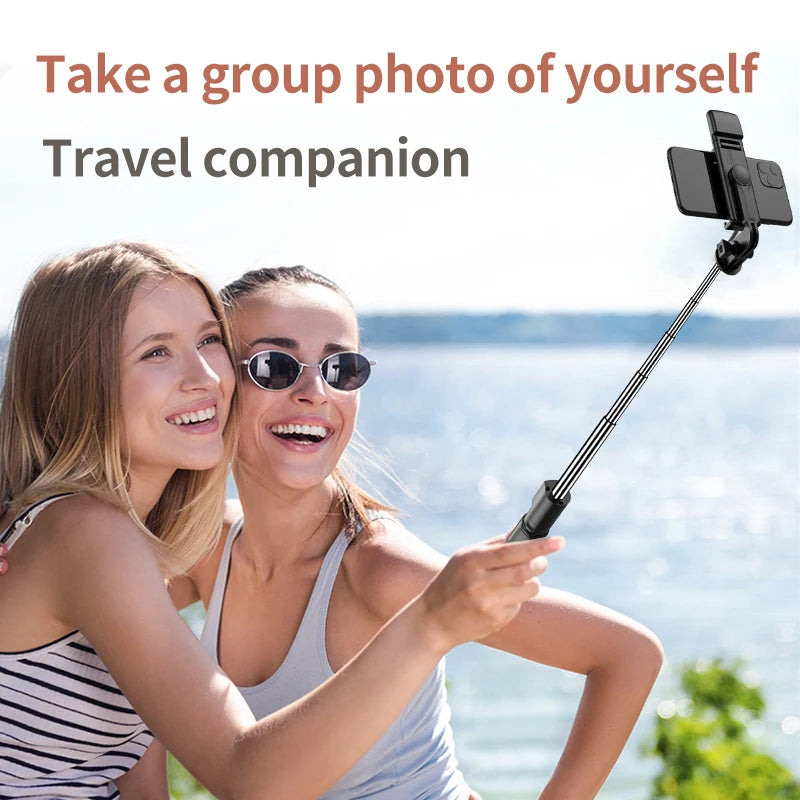 2025 new Selfie Stick Extendable Tripod Phone with,Group Selfies Live Streaming Video Recording Compatible with All Cellphones