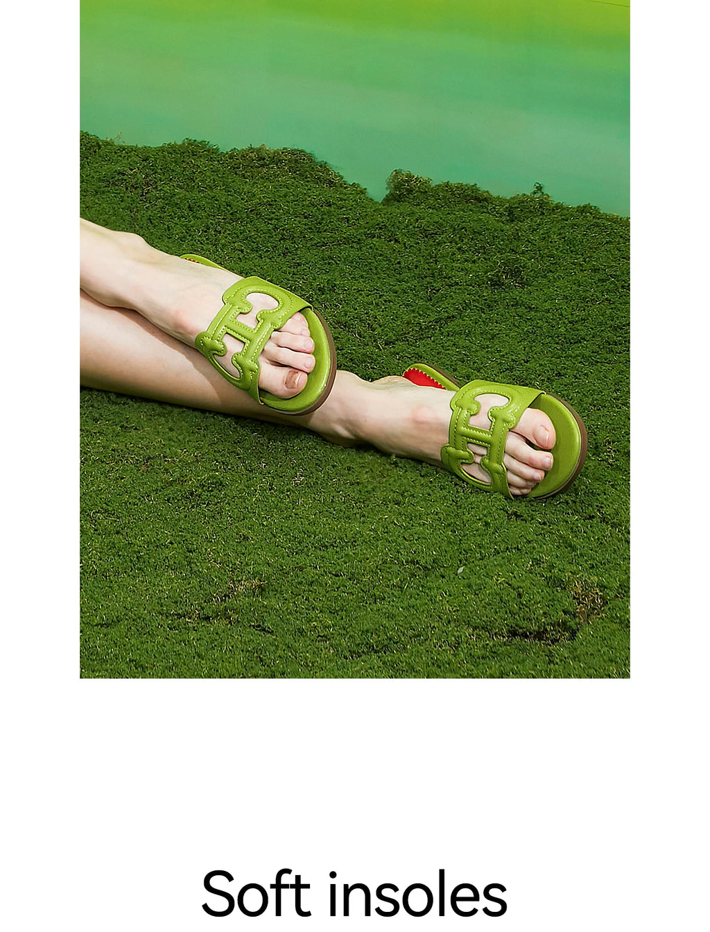 NEW Slippers Women's Shoes Leather Casual Shoes Flat Luxury Brand Shoes Essence Model