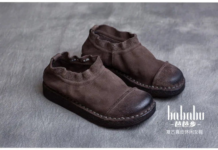 Careaymade-Genuine leather big size women's shoes,pure handmade Winter plush soft thick warm cotton boots women antiskid shoes