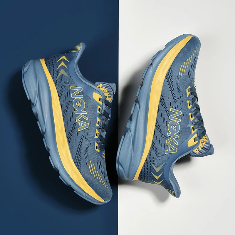 New Casual Sneakers Marathon Air Cushion Men Sports Running Shoes Breathable Lightweight Comfortable Athletic Nonskid- Sneakers*