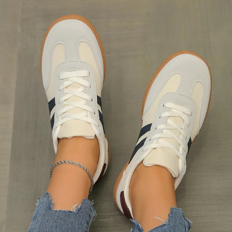 Womens Sneakers Spring New Luxury Flat Loafers Comfortable Slip on Soft Female Sneakers Lightweight Outdoor Shoes for Women