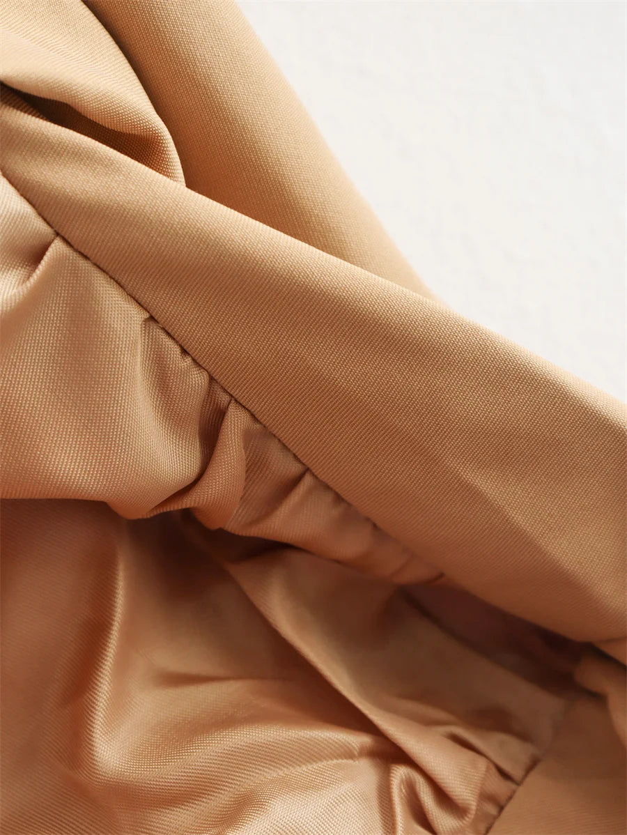 2025 Autumn Fashion Pocket Windbreaker Jackets Women Loose Crewneck Chic Outerwear Coat Female Short Jacket Mujer Clothes