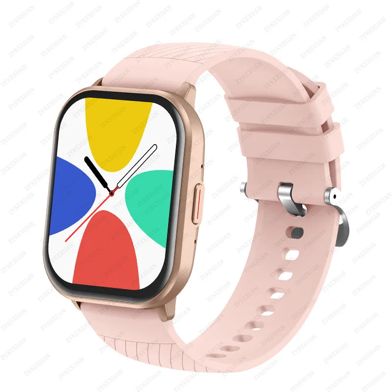 2024 New For Xiaomi Smart Watch Men Women Bluetooth Call Heart Rate Blood Oxygen Voice Assistant 100+Sports Man Smartwatch+Box