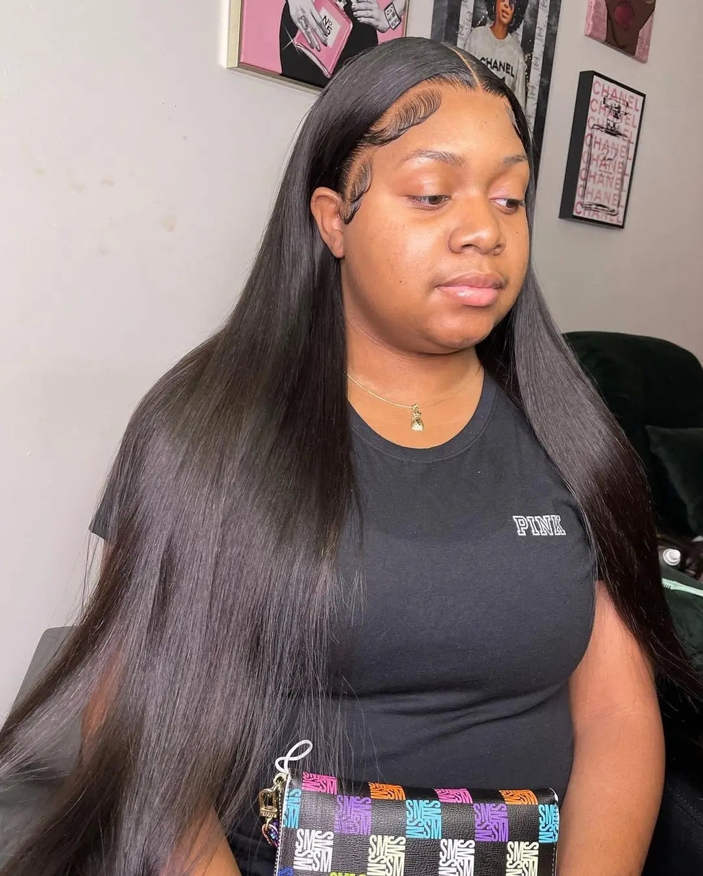 13x6 HD Straight Lace Frontal Wigs For Women Brazilian Transparent Lace Front Human Hair Wig 13x4 200 High Density 30 34 36 Inch