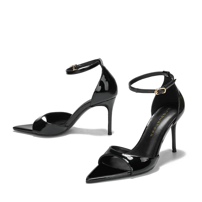 Fashion Leopard Print Vulcanized Women Sandals High Heels Non-Slip Platform Shoes Lightweight Summer Style