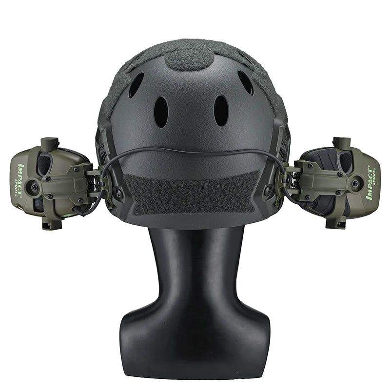 Electronic Shooting Earmuffs Tactical Sound Amplification Headset Ear Protection Anti-noise Ear Muff Outdoor Sports