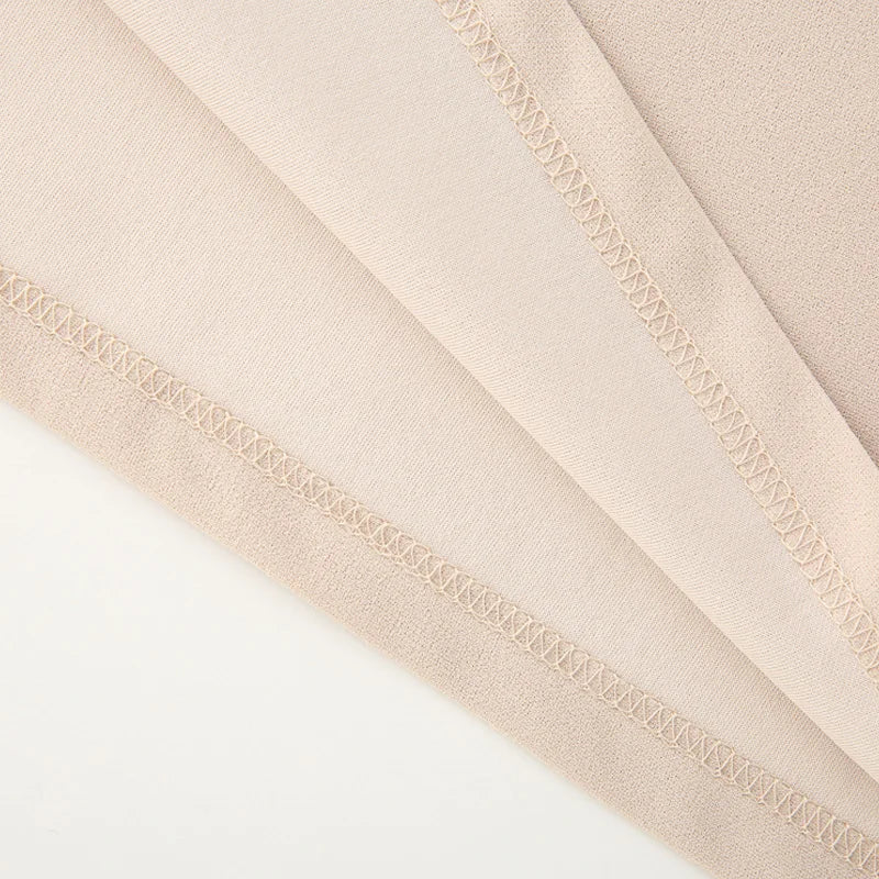 TRAF Women's Ruffled Khaki Dress Summer 2025 Woman Chic Evening Dress New In Dresses Midi Ruched O-Neck Sleeveless Long Vestidos