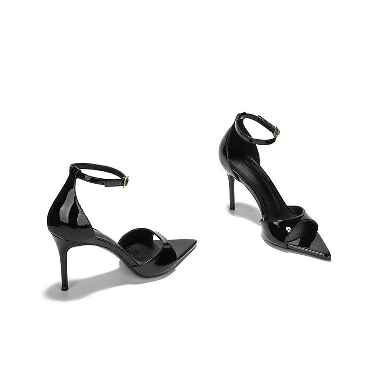 Fashion Leopard Print Vulcanized Women Sandals High Heels Non-Slip Platform Shoes Lightweight Summer Style