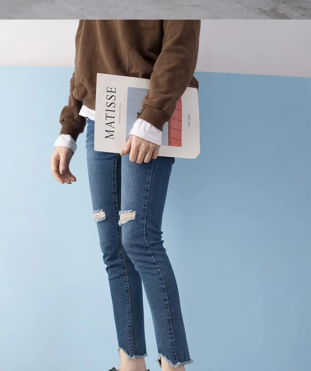 Ballet Flats Women Shoes Loafers Genuine Leather Woman Flats Slip On Women's Loafer Female Moccasins  Mom Work Shoes 35-42