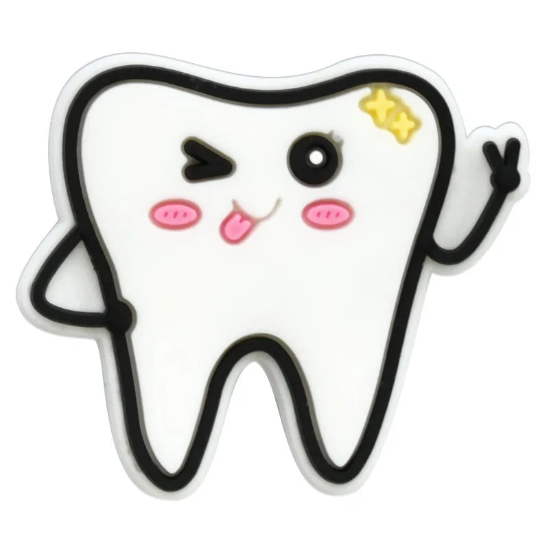 Dentist Shoe Charms for Crocs Accessories Sandals Men Clogs Pins Women Badges Boy Girls Jeans Kids Decorations Buckle Shoes