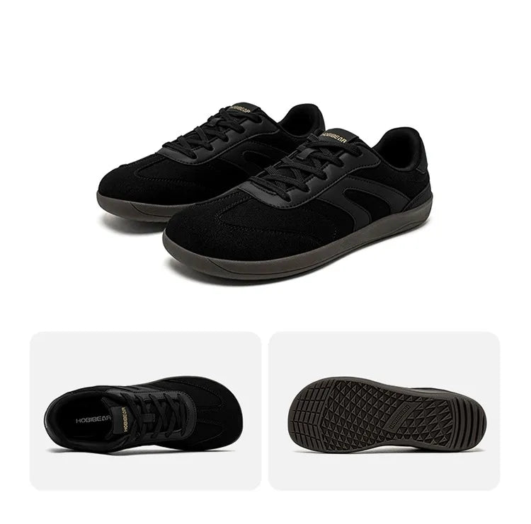 HOBIBEAR Unisex Barefoot Sneakers Women Men Wide Toe Minimalist Zero Drop Shoes Non Slip Lace Up Casual Sneaker
