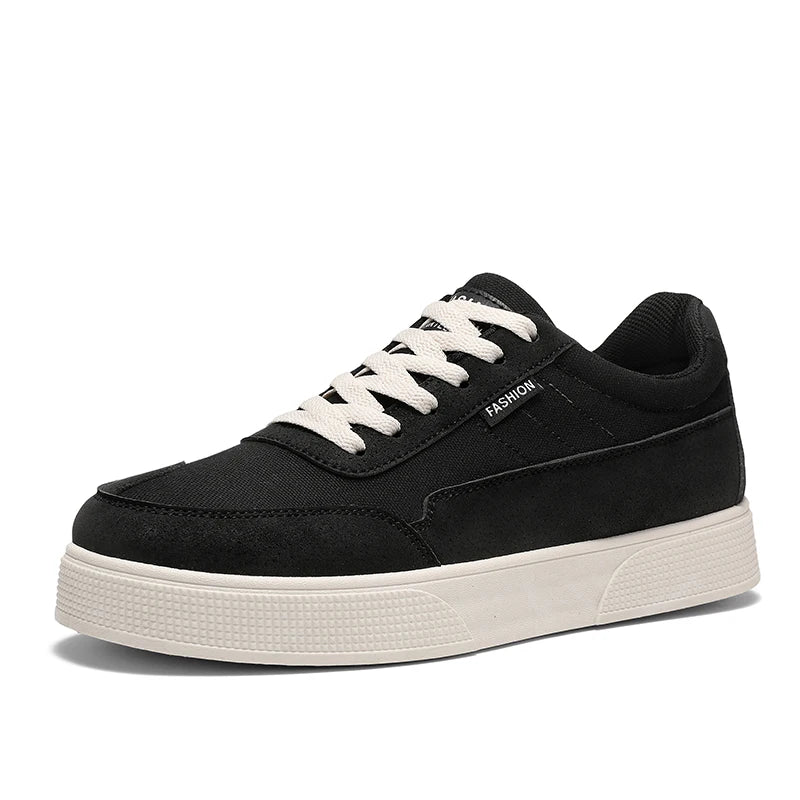 Men's plus size casual shoes summer new soft-sole non-slip outdoor thick-sole walking shoes fashion sports board shoes flat shoe