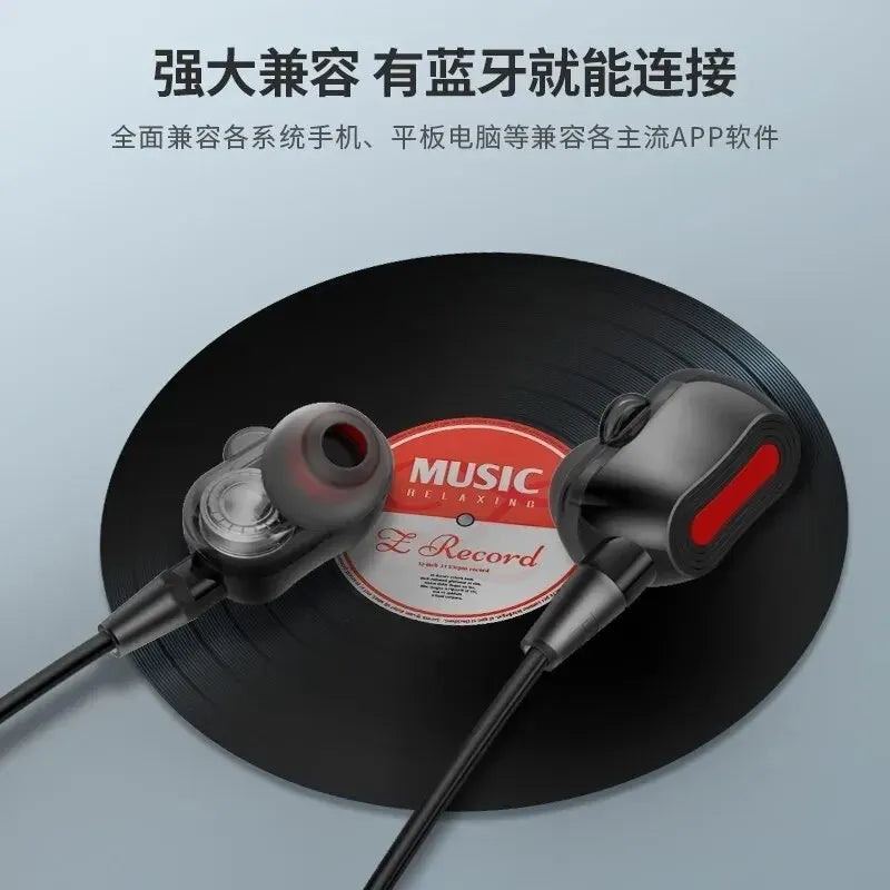 Lenovo Original HE05 Pro TWS Wireless Earphone Bluetooth 5.0 Waterproof Microphone Sports Noise Reduction Neckband Headphones