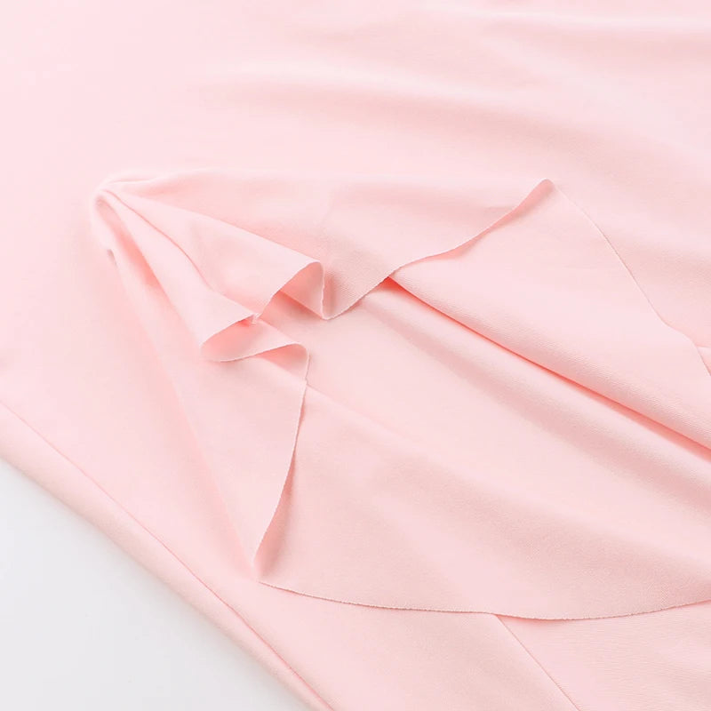 Mozision Elegant Sleeveless Ruffles Sexy Long Dress For Women Summer New Deep V Neck Backless Thigh High Split Maxi Dress