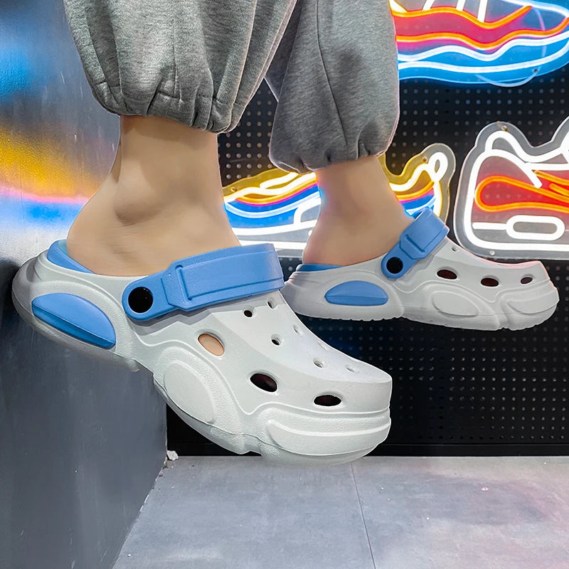 Couple Style Men's and Women's Slippers 2025 New Outer Wear Summer Home Shoes Casual Beach Slippers