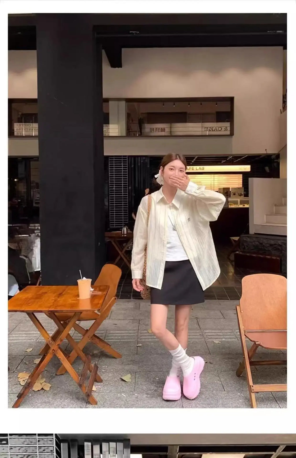 Women's Slippers Minimalist Fashion Air Cushion Soft 5CM Platform Non Slip Sandals Breathable Couple Style Heightened Chef Shoes