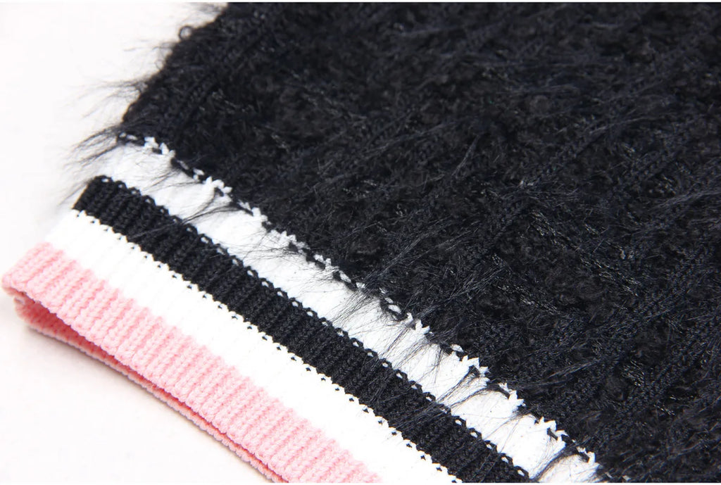 ZJYT Autumn Designer Single Breasted Cardigan Sweaters for Women Knitting Tops Short Sleeve Knitwears Jersey Mujer Blue 2024 New