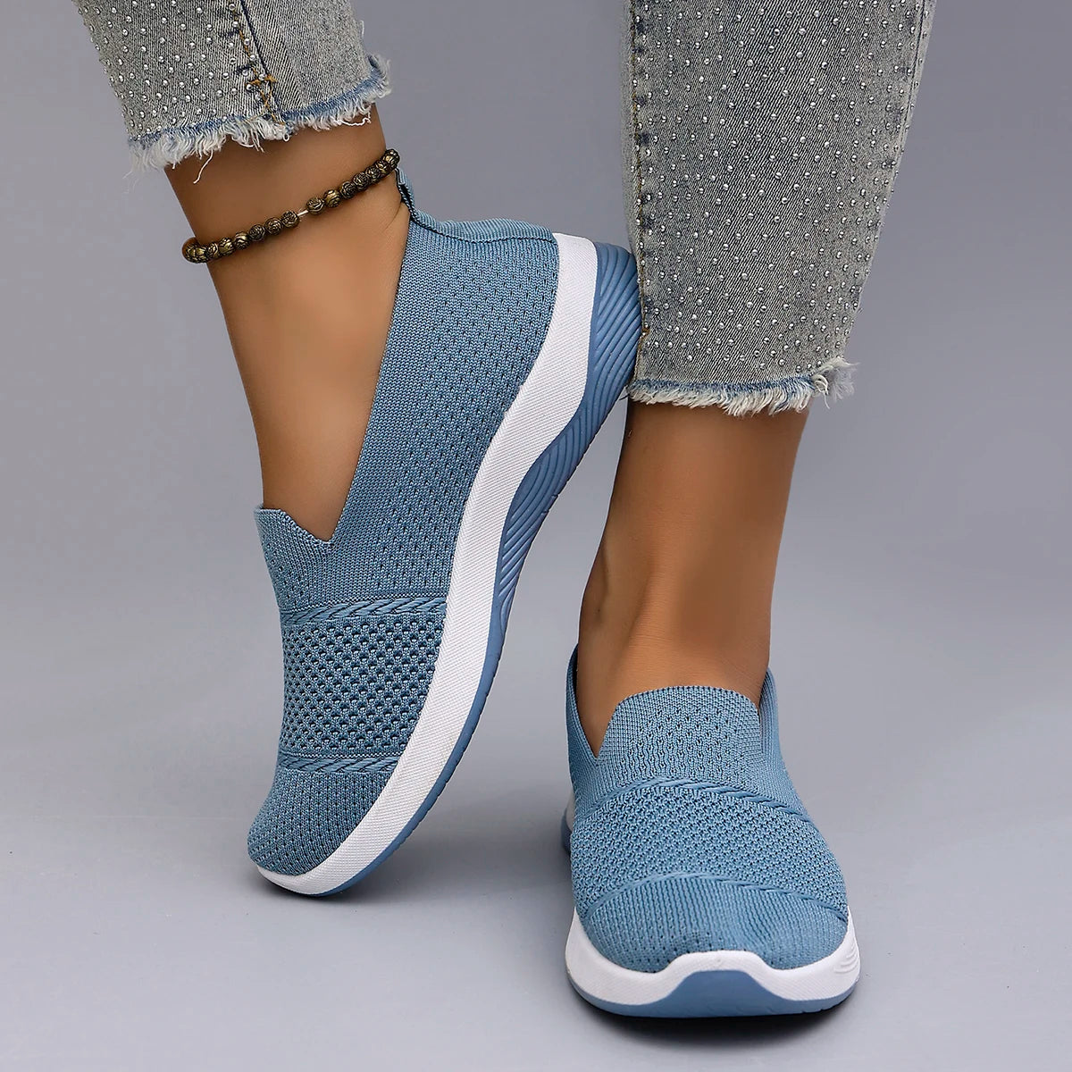 Women's summer breathable mesh flat shoes women's shoes casual sneakers shoes, clearance free shipping