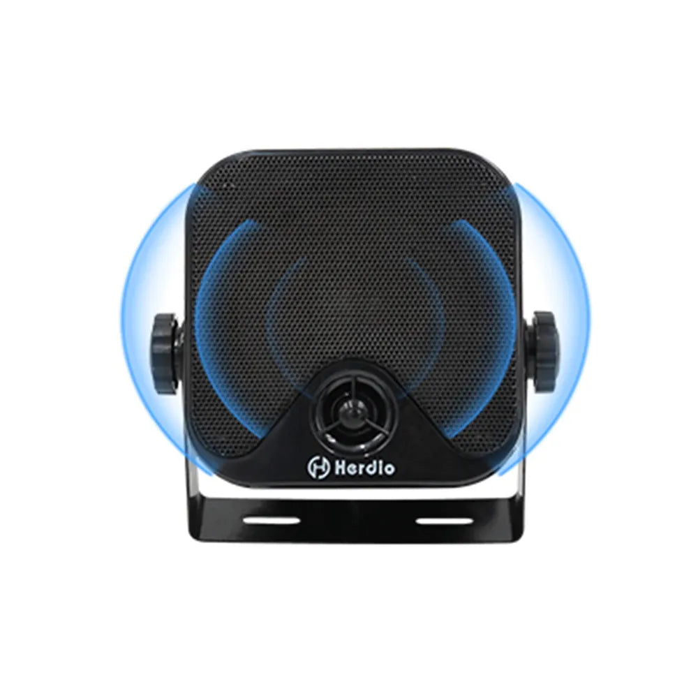 Herdio Waterproof Marine Speakers 100W 4 Inch Motorcycle Audio Speaker Heavy Duty Music Sound System For outdoor ATV UTV