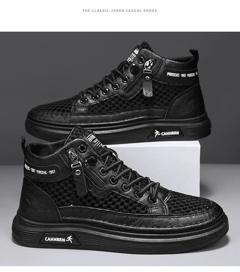 CYYTL Mesh Summer Shoes For Men Breathable Sneakers Casual Outdoor Running Tennis Platform Sports Hiking Designer Luxury Loafers