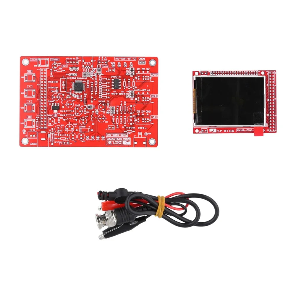 DSO138 Digital Oscilloscope DIY Kit 2.4inch TFT Digital Oscilloscope Kit DIY Parts Electronic Learning Set