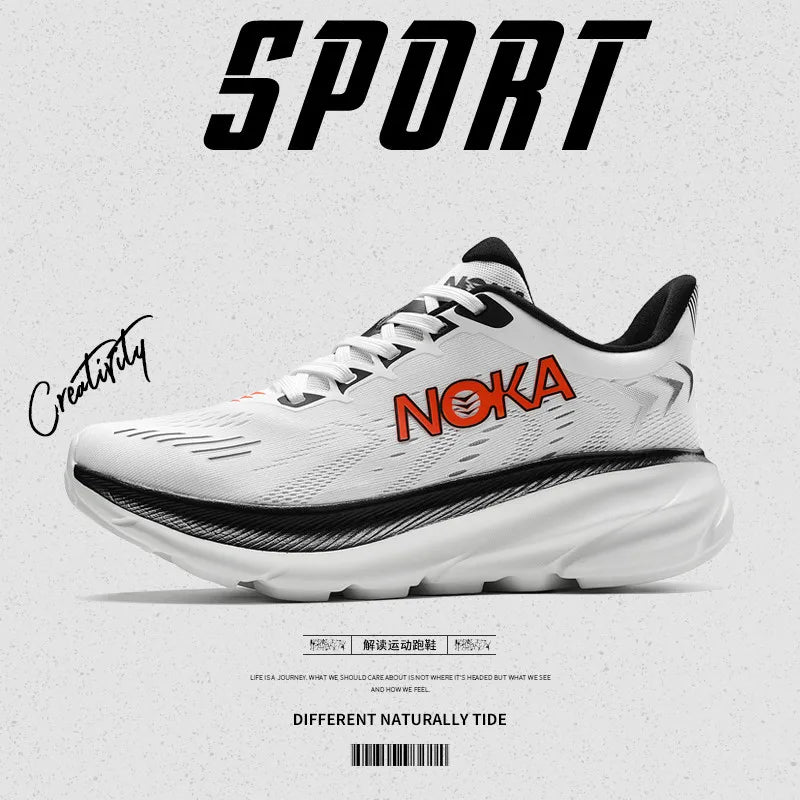 New Casual Sneakers Marathon Air Cushion Men Sports Running Shoes Breathable Lightweight Comfortable Athletic Nonskid- Sneakers*