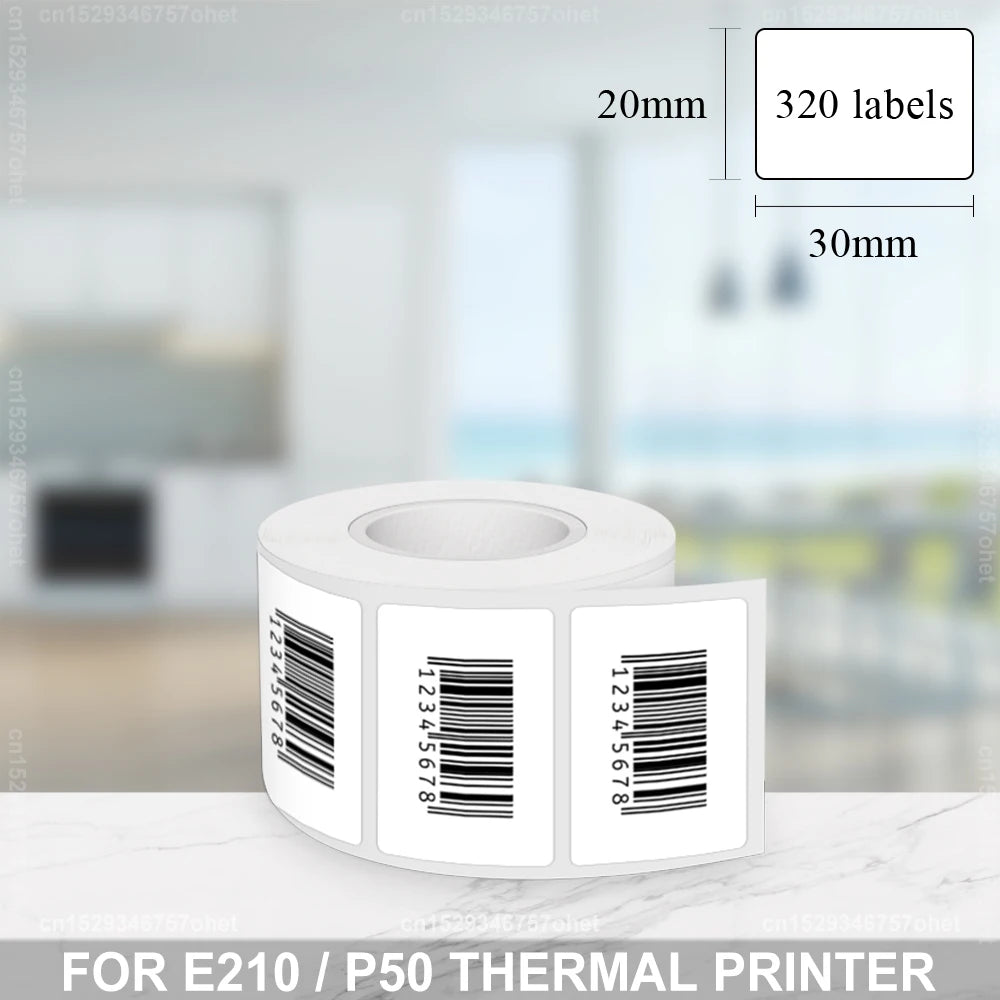 Portable Mini Printer P50 Thermal Label Printer Bluetooth Adhesive Sticker Printer for Mobile PC Computer Similar as B21 Printer