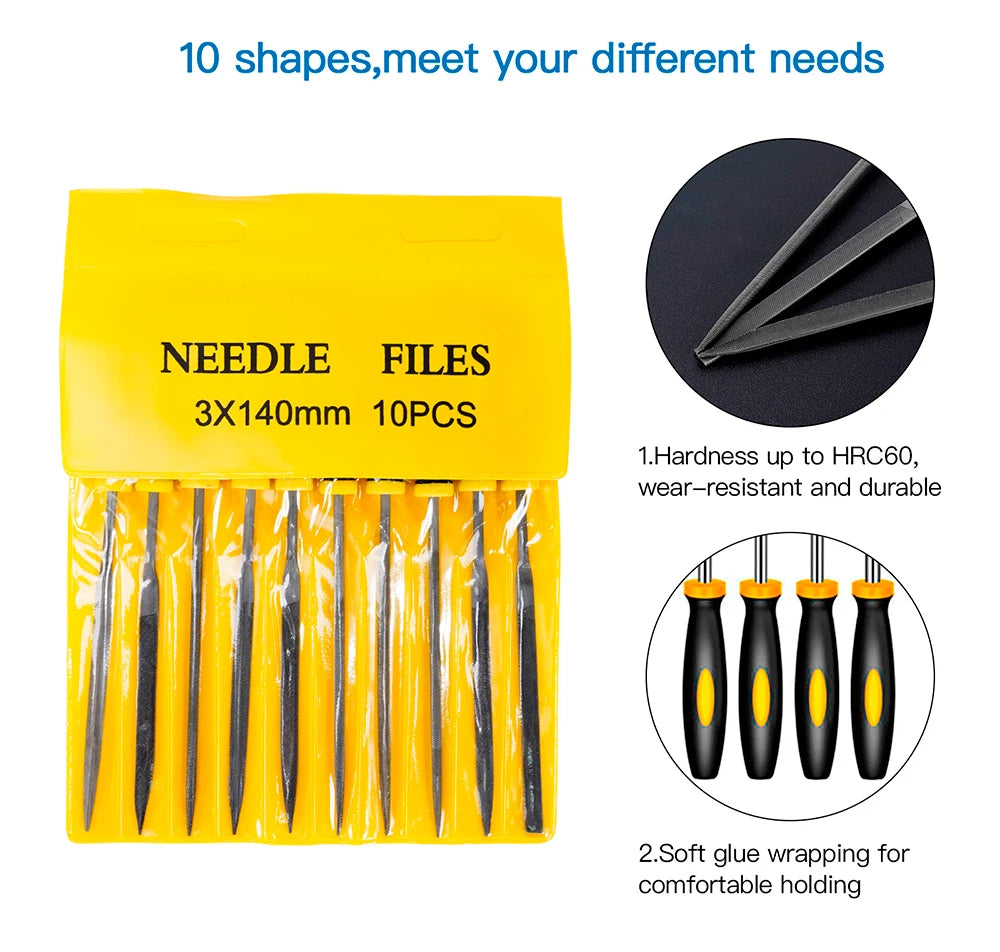 3D Printer Tool Kit Nozzle Cleaning Pliers Tweezers File Deburring Trimming and Grinding Tool Set 3D Printing Accessories