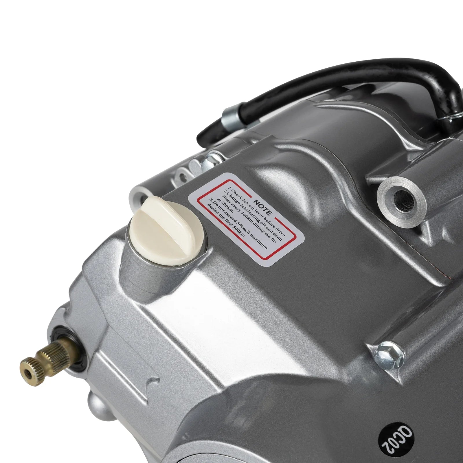 125cc Motor Engine 4-Stroke, High Torque and CDI Ignition System, Durable Engine for Dirt Bikes, ATVs, Go-Karts