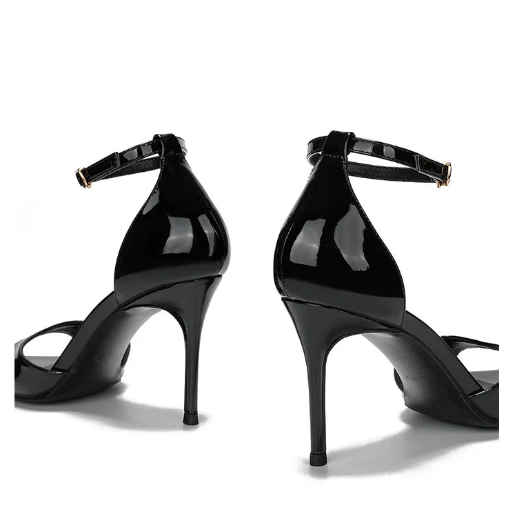 Fashion Leopard Print Vulcanized Women Sandals High Heels Non-Slip Platform Shoes Lightweight Summer Style