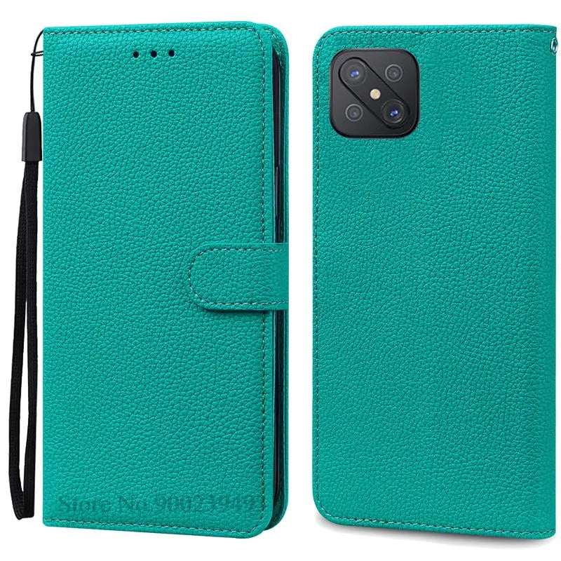 For OPPO Reno4 Z 5G Case Reno4Z Wallet Leather Flip Phone Case For OPPO Reno 4 Z 5G Cases Candy fundas Reno 4Z 5G Coque Shell
