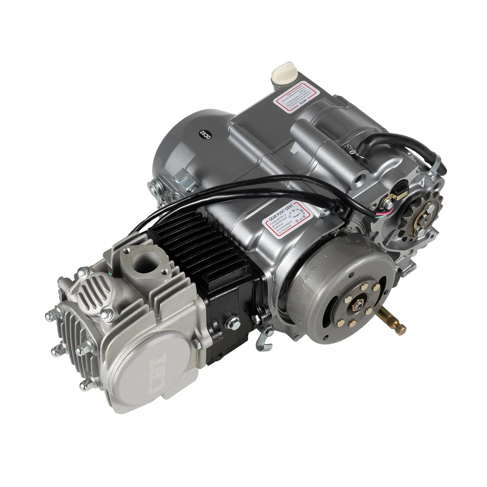 125cc Motor Engine 4-Stroke, High Torque and CDI Ignition System, Durable Engine for Dirt Bikes, ATVs, Go-Karts