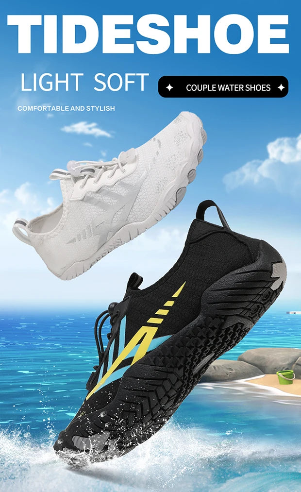 Man Barefoot Water Shoes Woman Aqua Shoes Couple Beach Shoes Gym Outdoor Training Footwear Swimming Anti-slip Quick-dry Sneaker