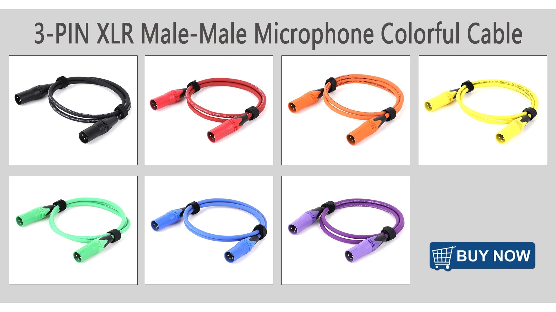 0.3M-15M 1PC XLR Female to Female Cable, 3 Pin XLR Female to Female Colorful Microphone Mic Cord for Audio and Sound Equipments
