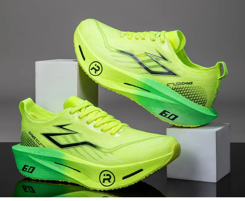 Men's Sports Shoes Cushioning Non-Slip Flat Wear Resistant Sneakers Mesh Breathable Platform Soft Running Shoes for Man