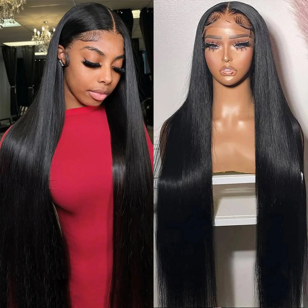 13x6 Lace Frontal Wig Human Hair Bone Straight Human Hair Wigs 13x4 Hd Lace Front Wig Brazilian Glueless Wigs Human Hair 100%
