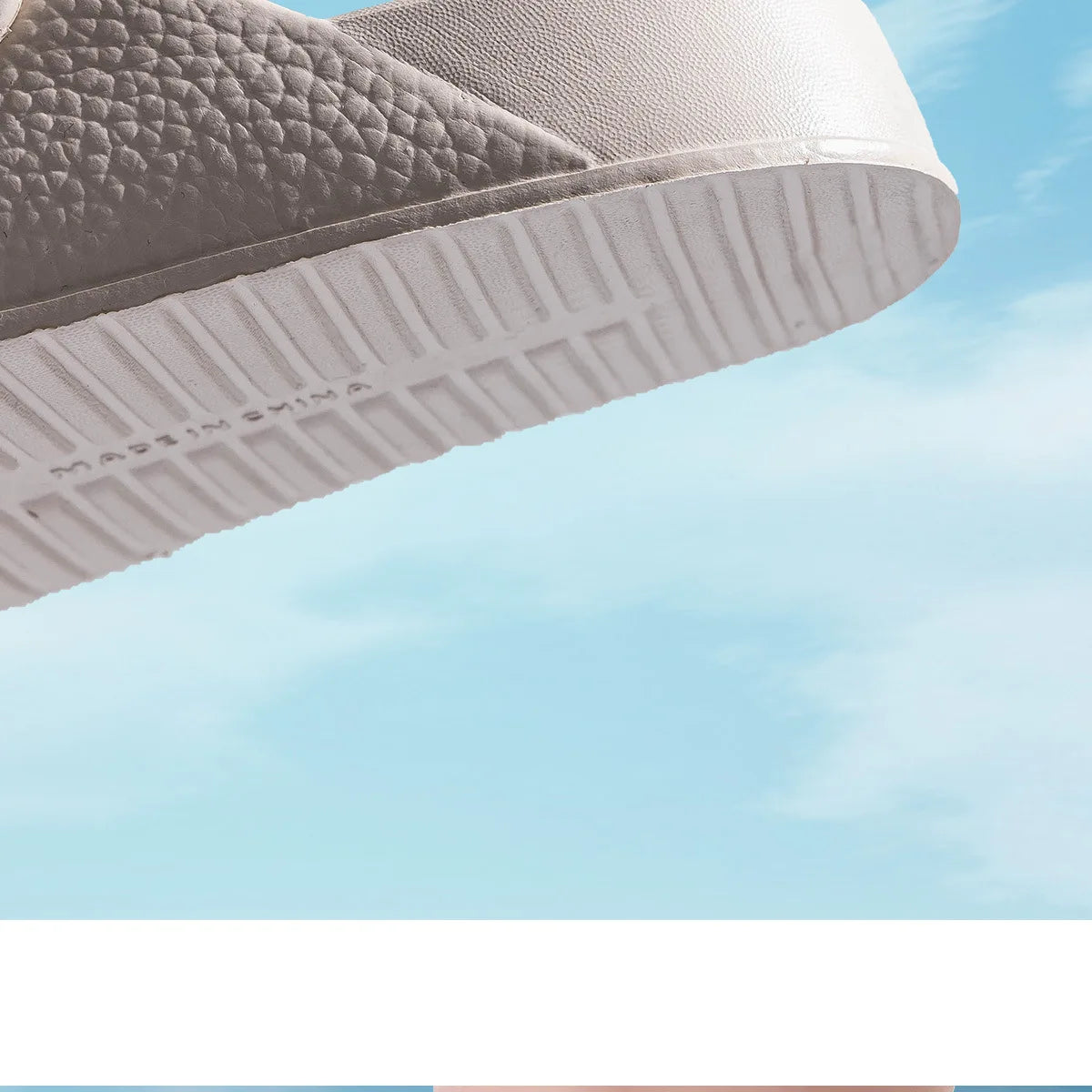 Shevalues New Sandals For Men Non-slip Outdoor Beach Shoes Soft Sole Comfortable Slides EVA Lightweight Men's Bathroom Slippers