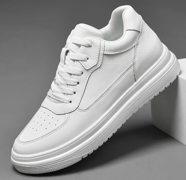 Luxury Elevator Shoes Men Women Sneakers Height Increasing Invisible 6 8 10CM Heighten Sports Man Taller Lift White Shoes