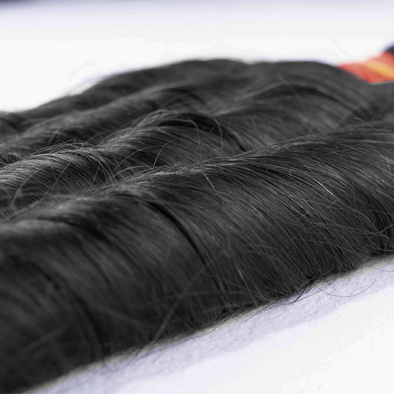 100% Real Virgin Human Hair Bulk Extension Deep Wace Bulk Weaving For Braiding Unprocessed No Weft Straight Loose Body Wace Bulk