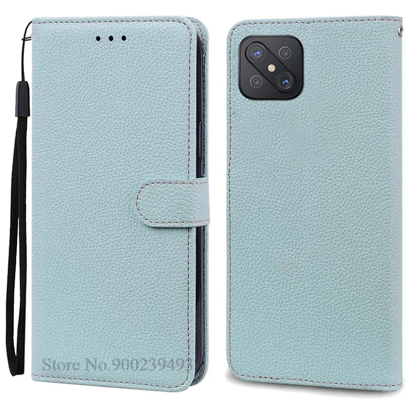 For OPPO Reno4 Z 5G Case Reno4Z Wallet Leather Flip Phone Case For OPPO Reno 4 Z 5G Cases Candy fundas Reno 4Z 5G Coque Shell