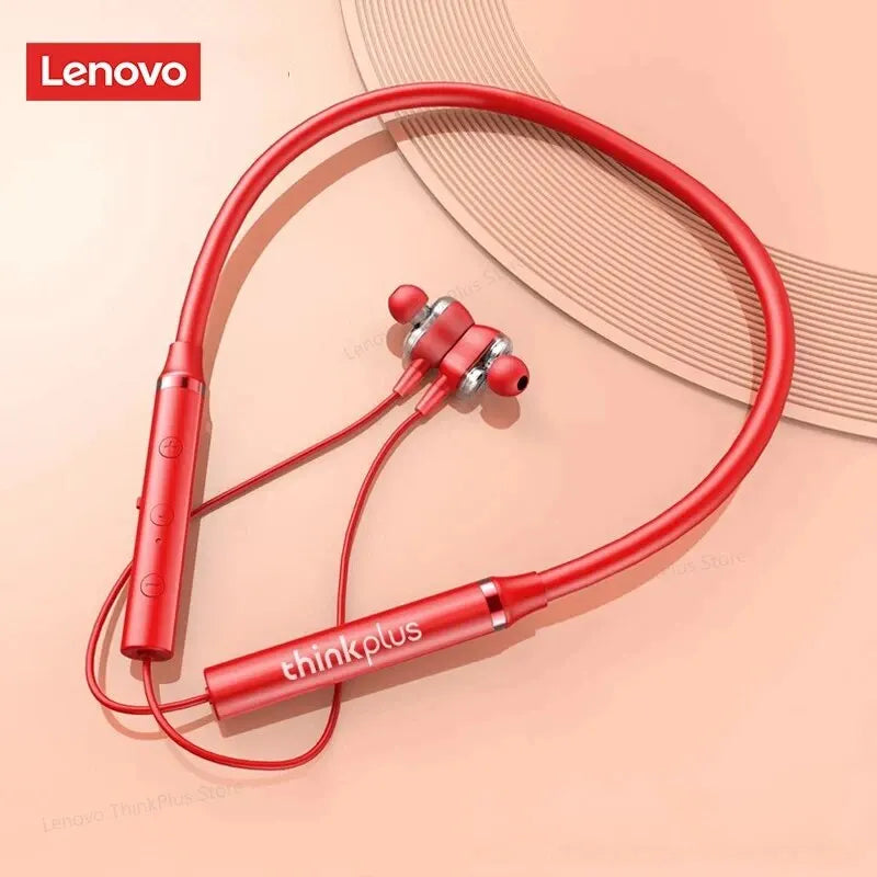 Lenovo Original HE05 Pro TWS Wireless Earphone Bluetooth 5.0 Waterproof Microphone Sports Noise Reduction Neckband Headphones